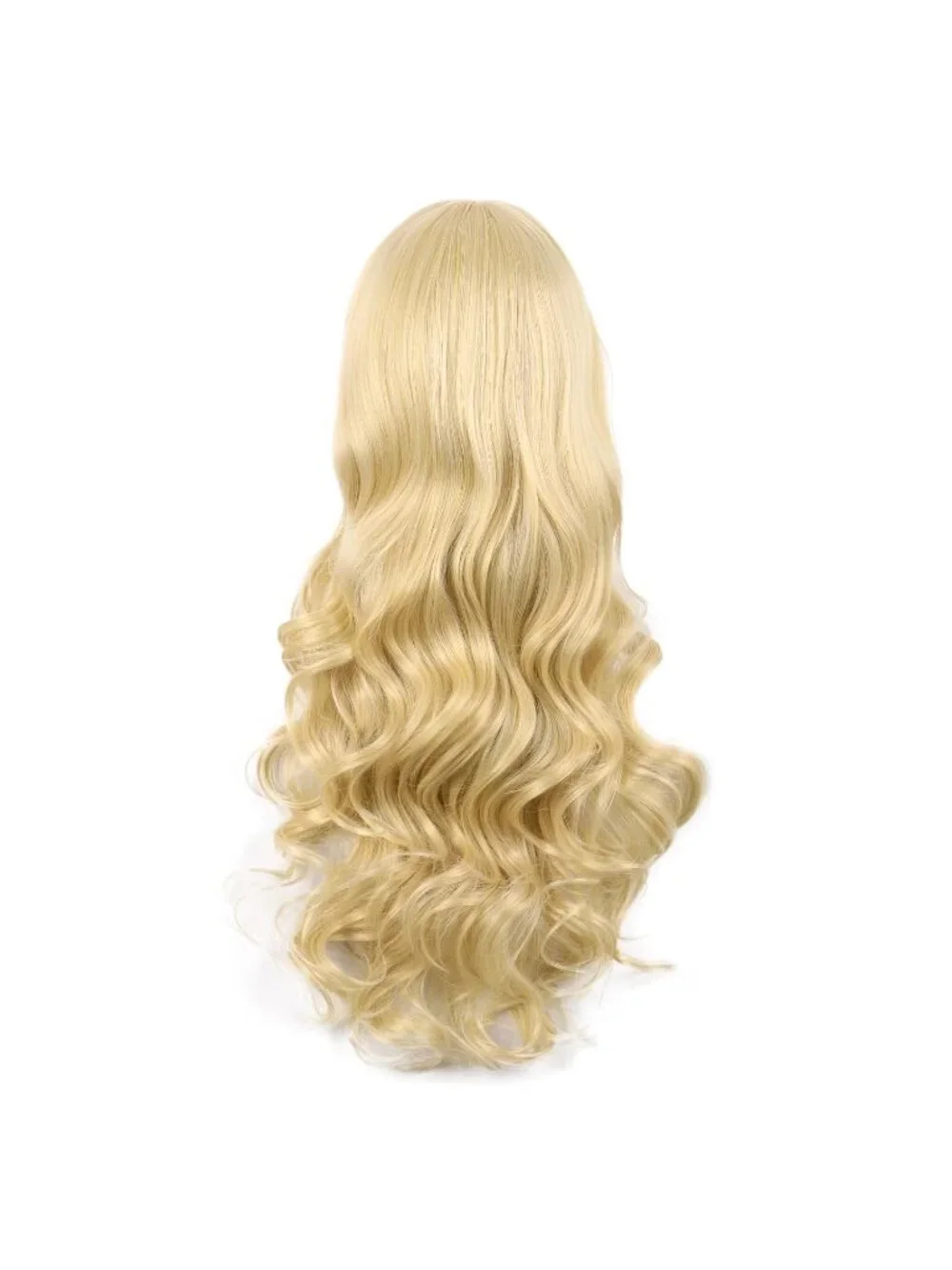Women's Mixed Golden 28 Inch Lolita Long Curly 2 Ponytails Clip On Cosplay Wigs